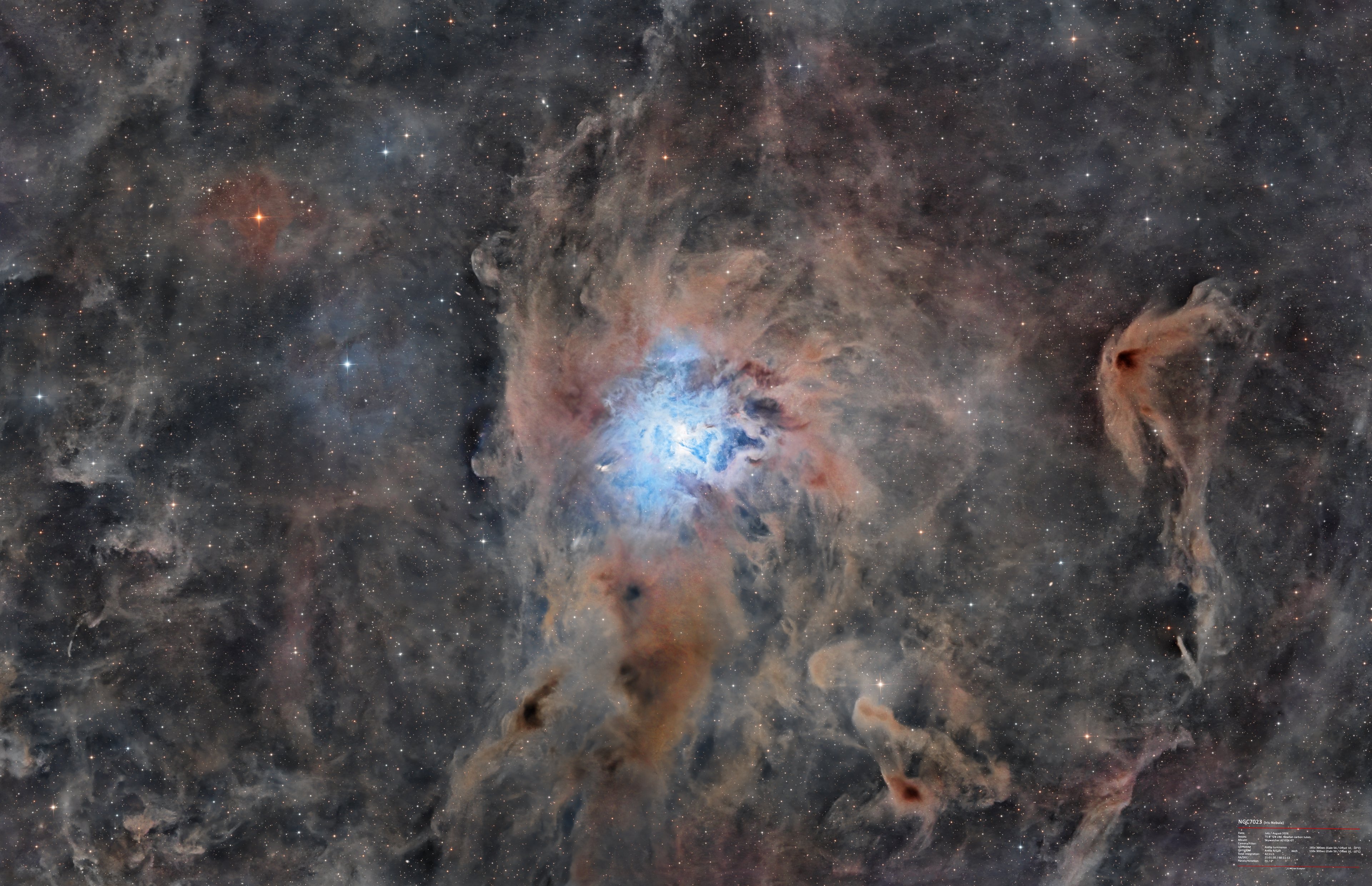 NGC7023 ( Irisnebel)