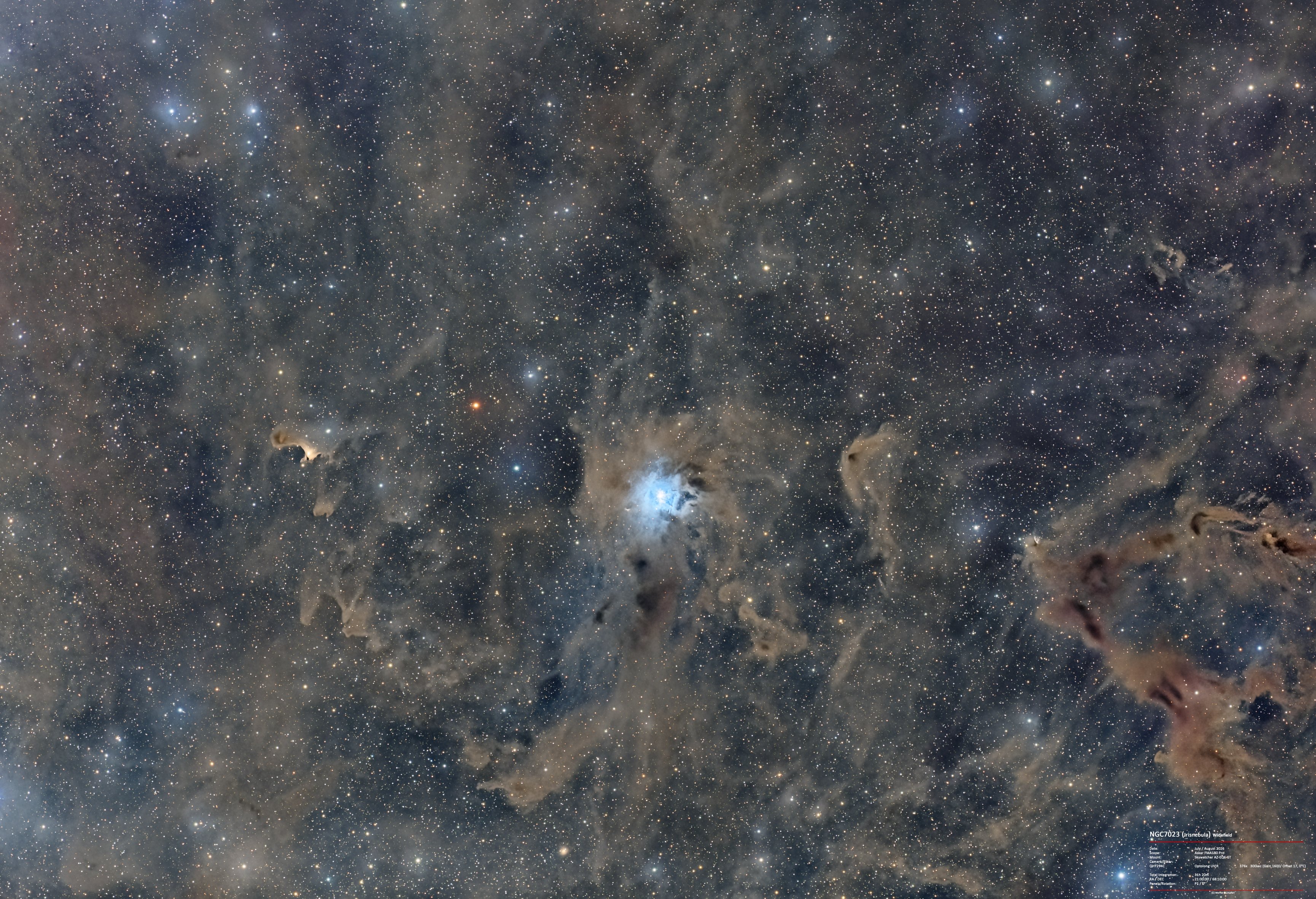 NGC7023 Widefield