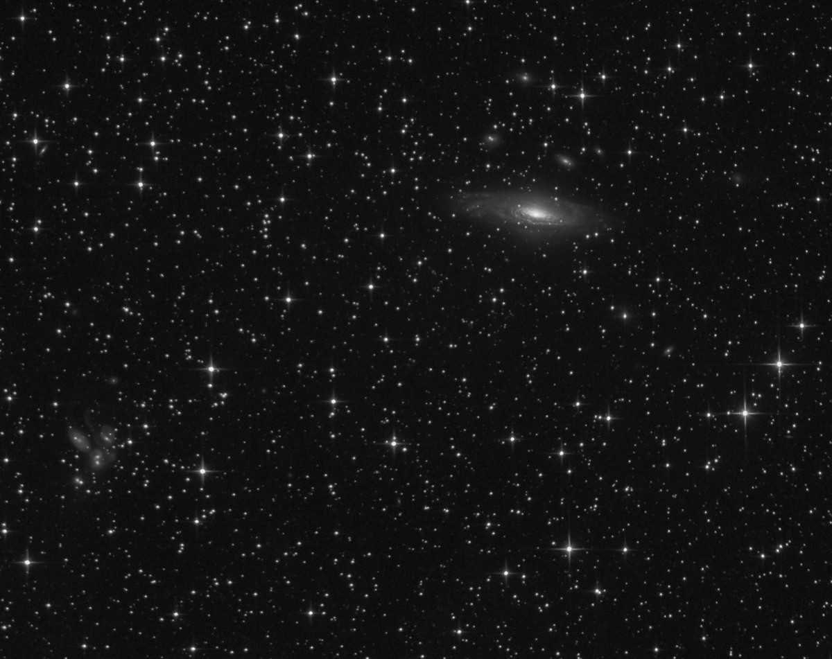 NGC7331 und Stephans Quintett