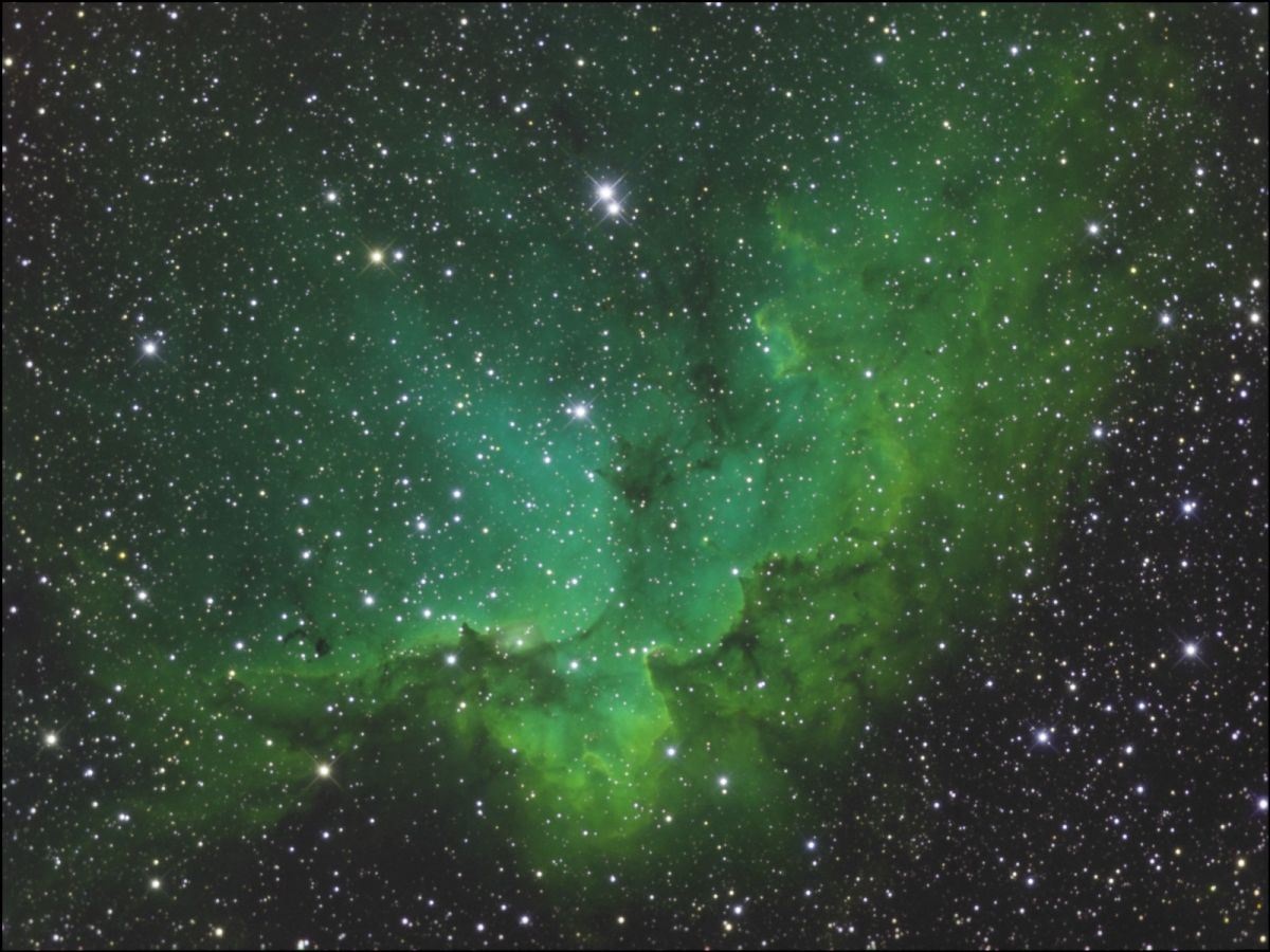 NGC7380 in HST – The Wizard Nebula