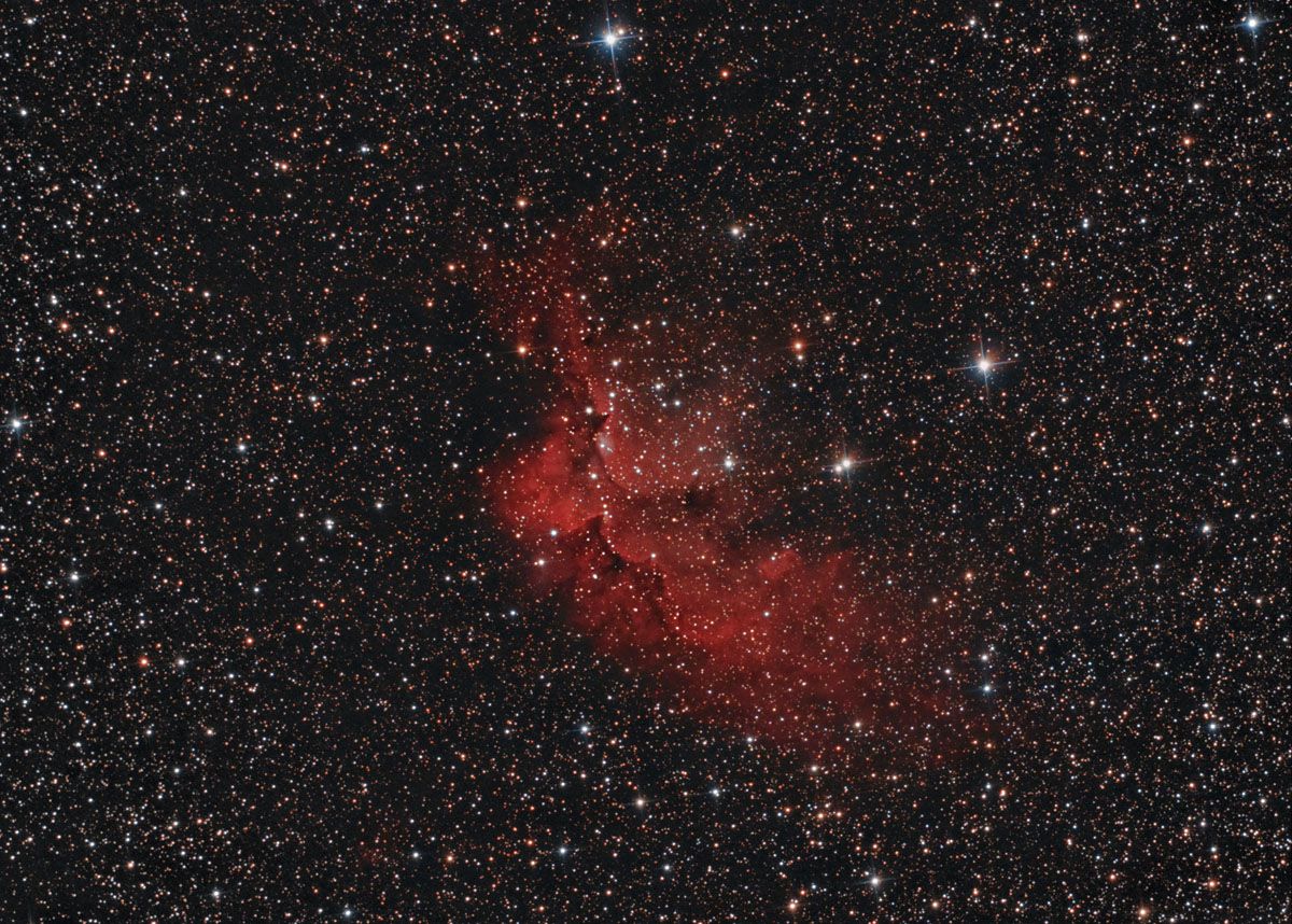 NGC7380 Wizard Nebel