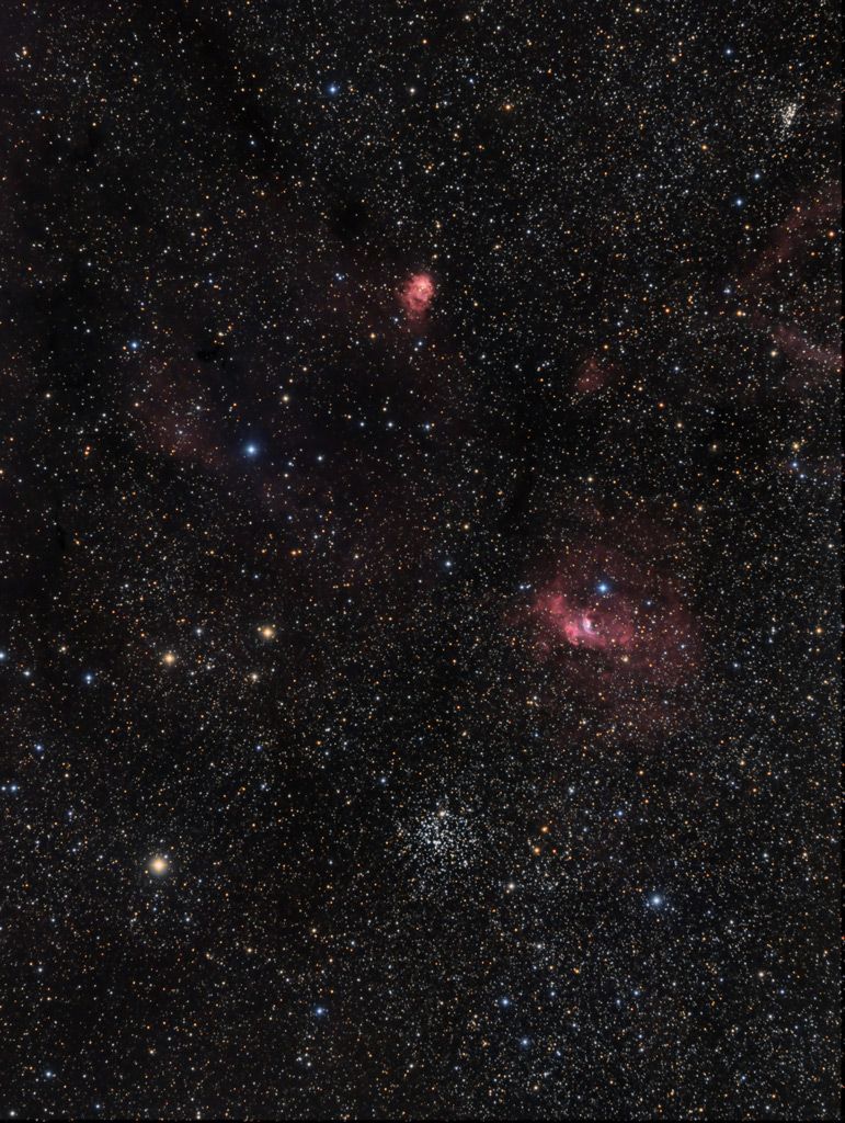 NGC7635 und Umgebung