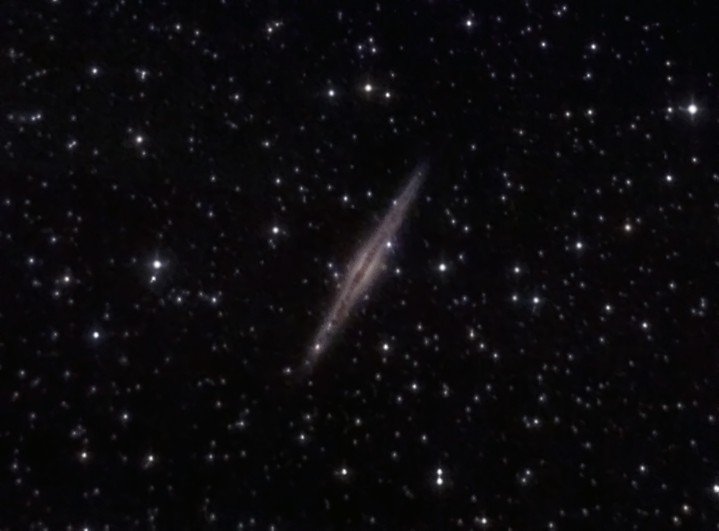 Ngc891 mit 76/300 Mini Newton Selbstbau