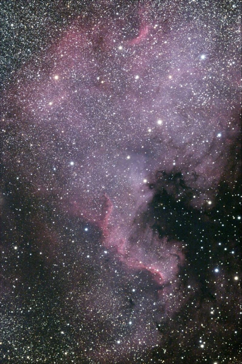 Nordamerikanebel NGC 7000 - nachbearbeitet