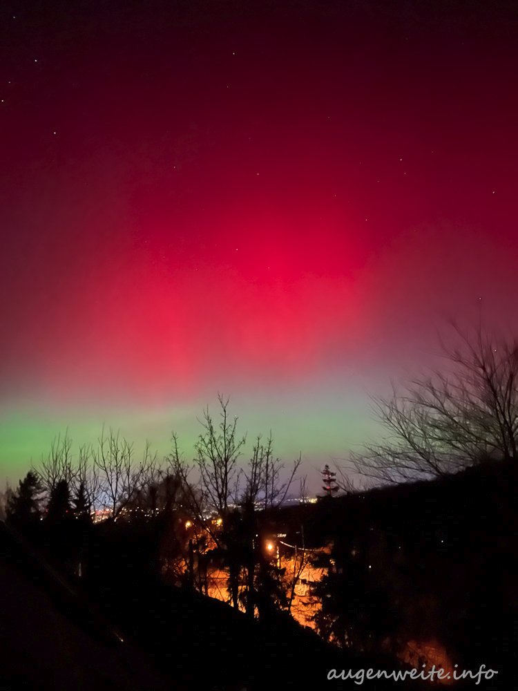 Nordlichter über Plauen/V.