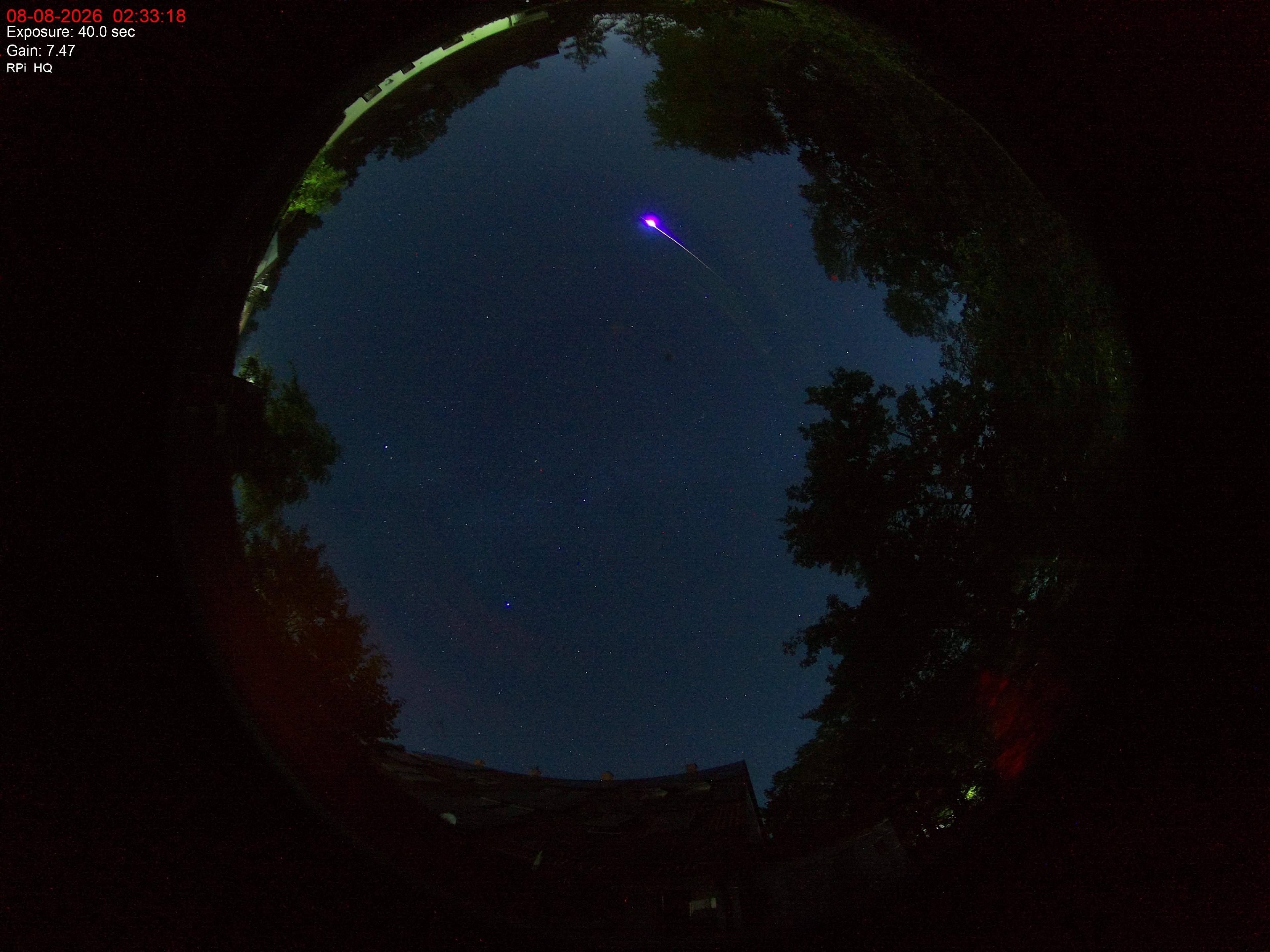 Ordentlicher Meteor am 08.08.26