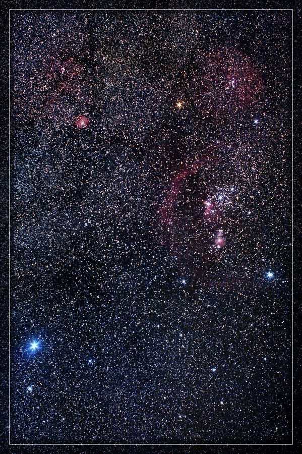 Orion, Einhorn,Hund und Hase