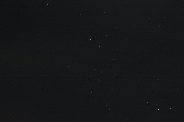 orion Sternbild komplett