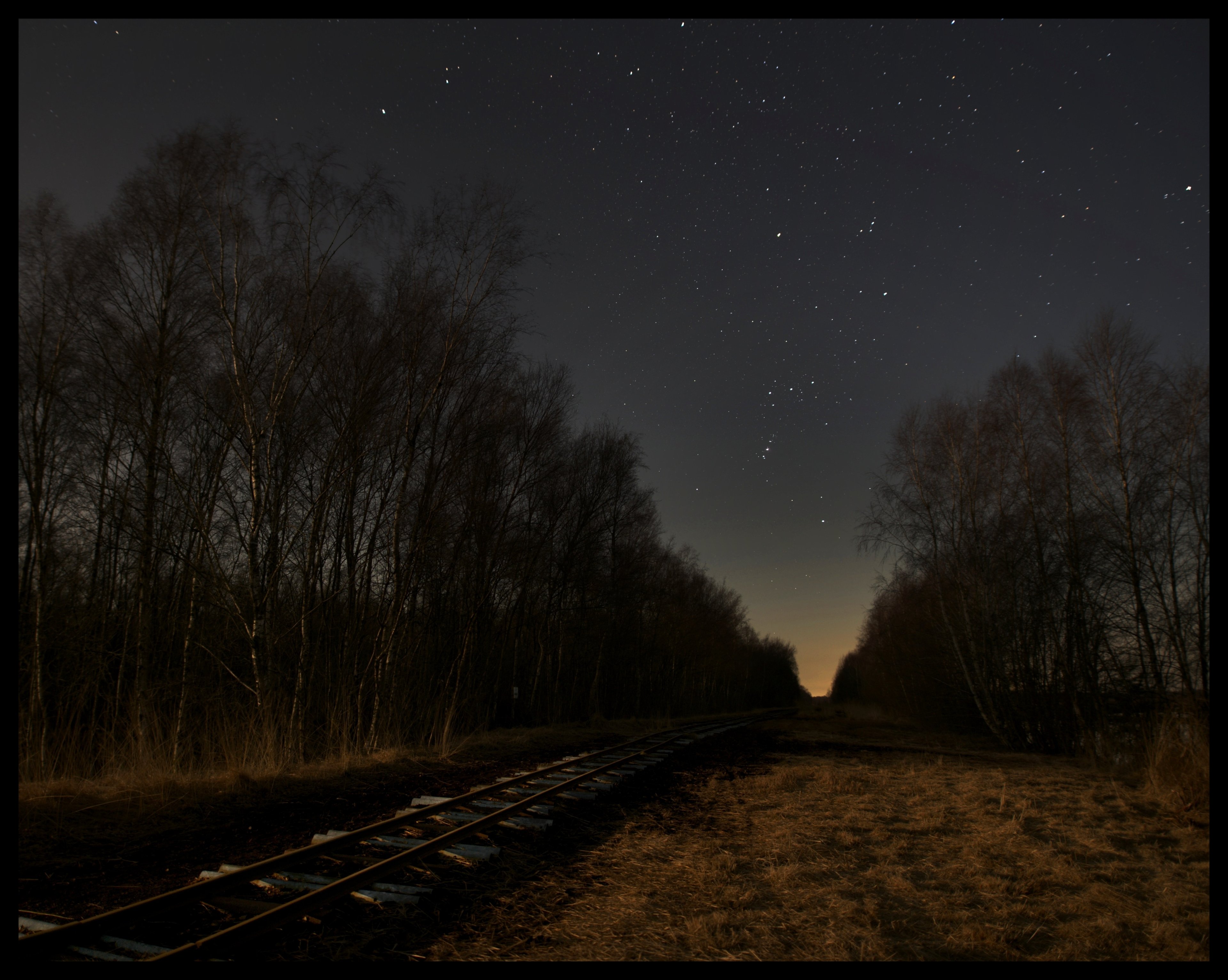Orion über dem Himmelmoor