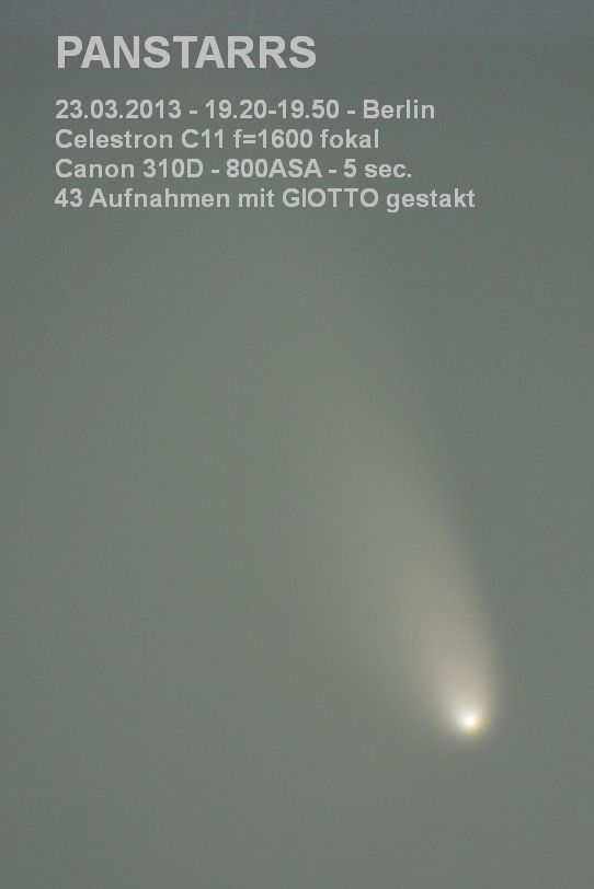 PANSTARRS 23.3.2013