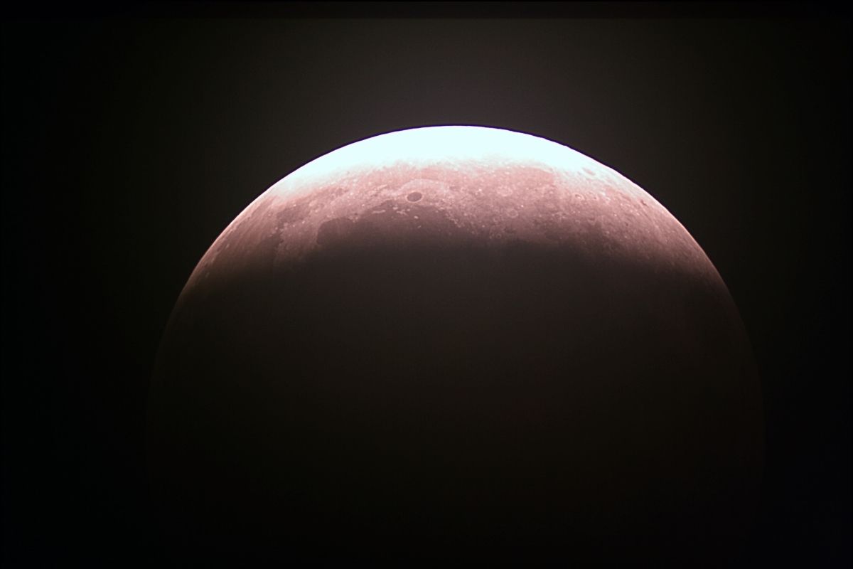 Partielle Mondfinsternis vom 16. Ausgszt 2008
