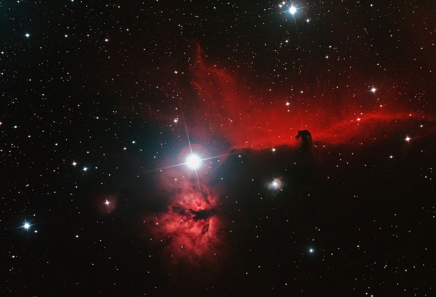 Pferdekopfnebel mit DSLR