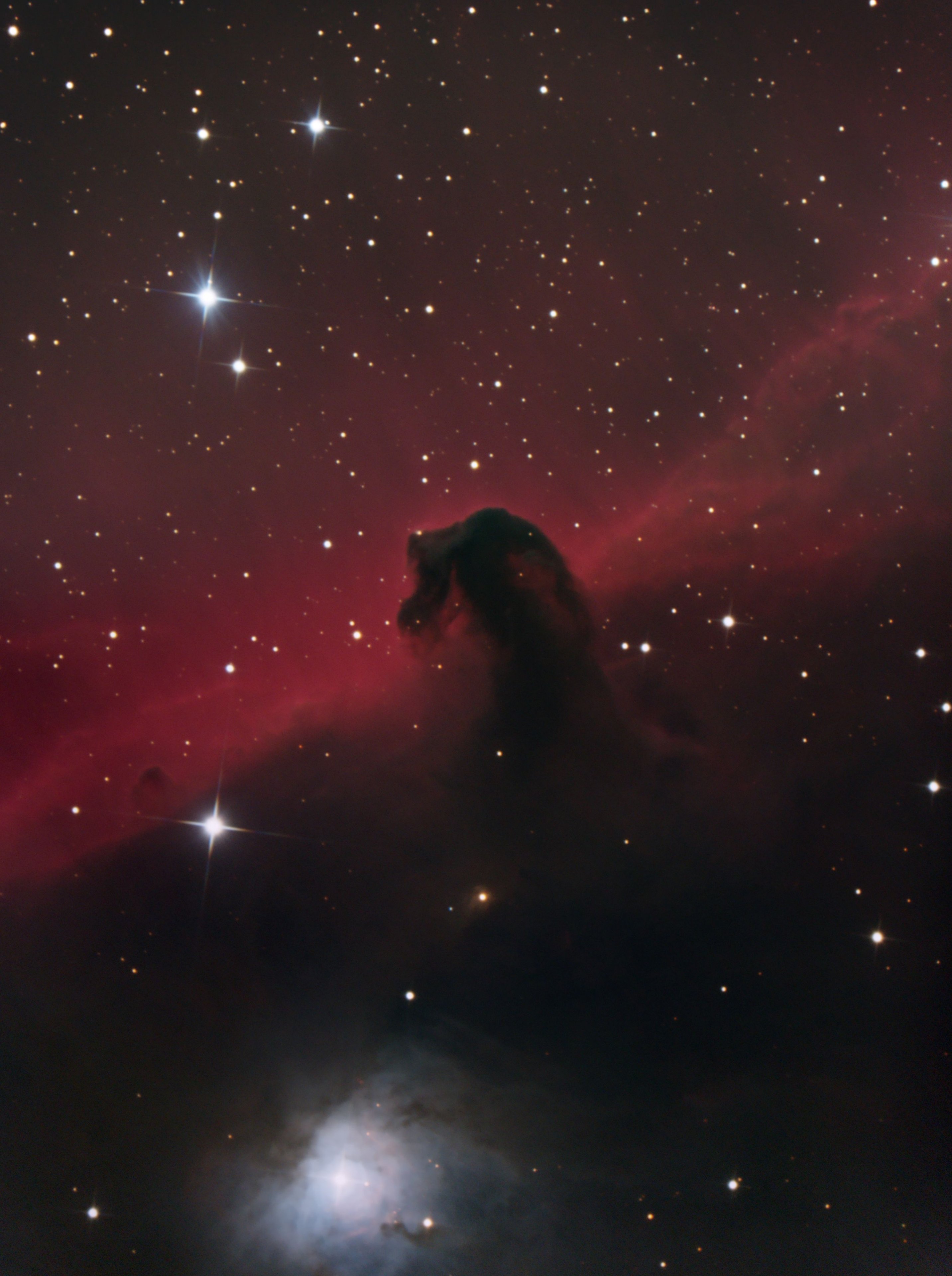 Pferdekopfnebel und NGC 2023