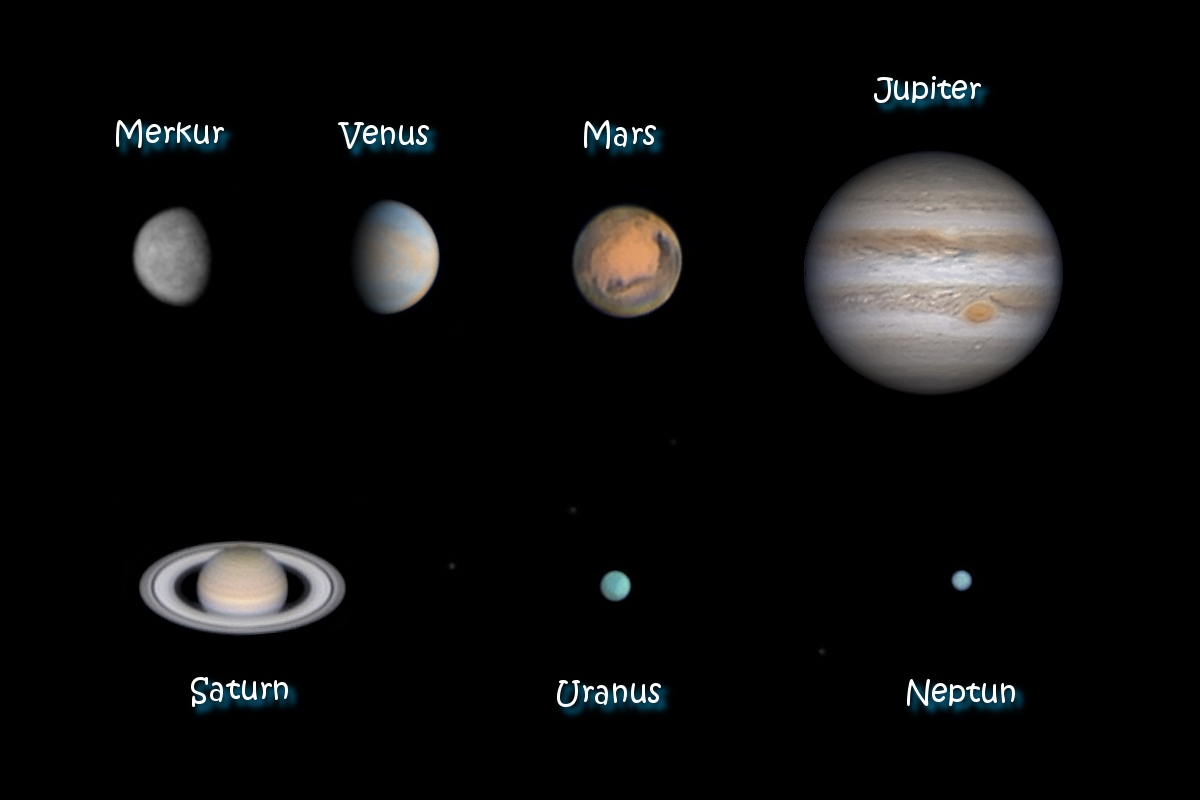 Planeten - meine besten Aufnahmen