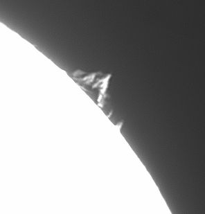 Protuberanzen vom 8.6.2008