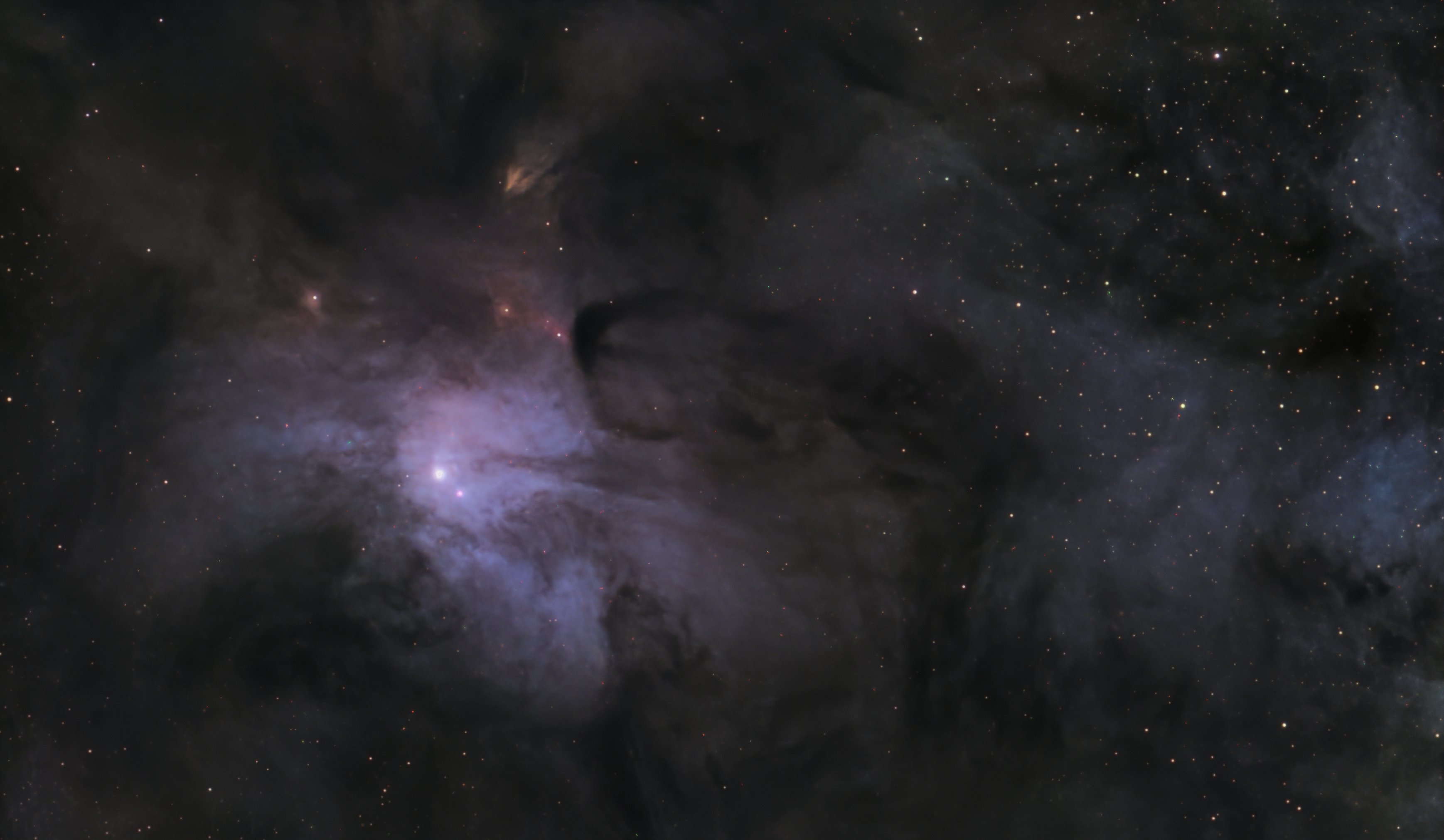 Reflexionsnebel in der Rho-Ophiuchi-Wolke