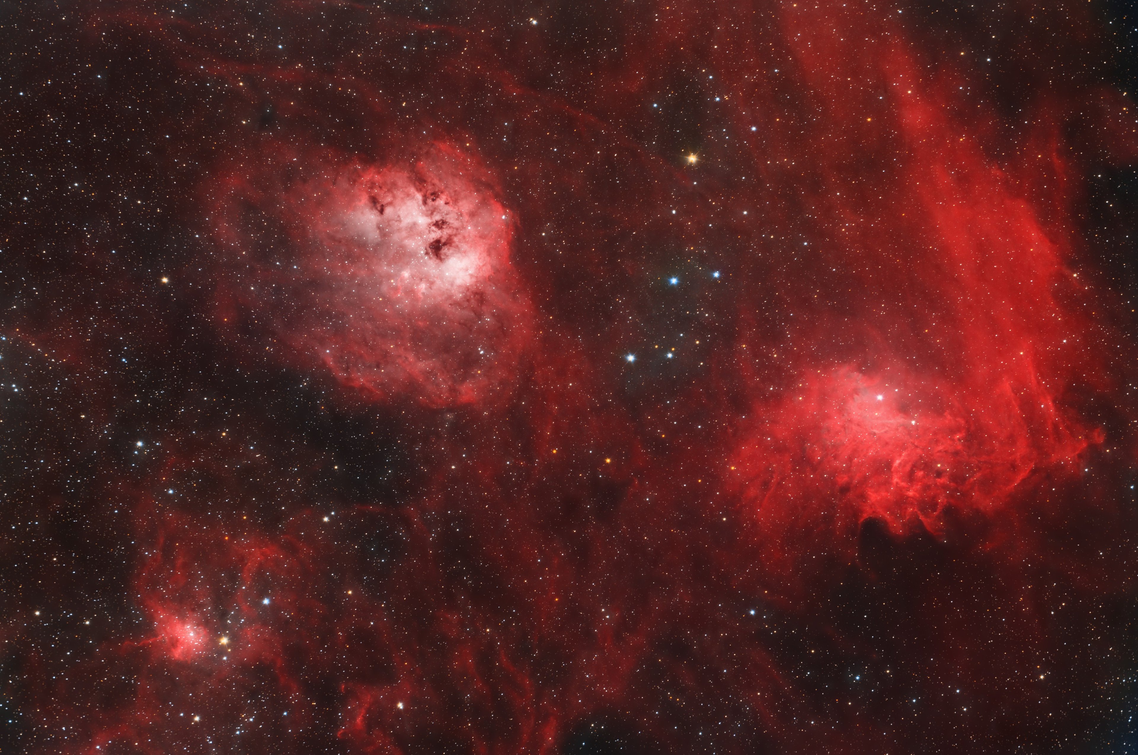 Region um IC 410