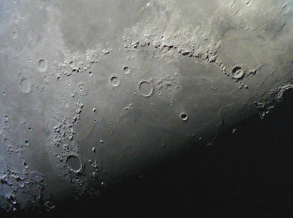 Ringgebirge um Mare Imbrium