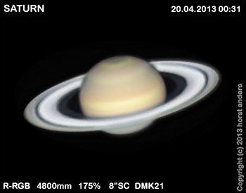 Saturn 20.04.2013, zweiter Versuch