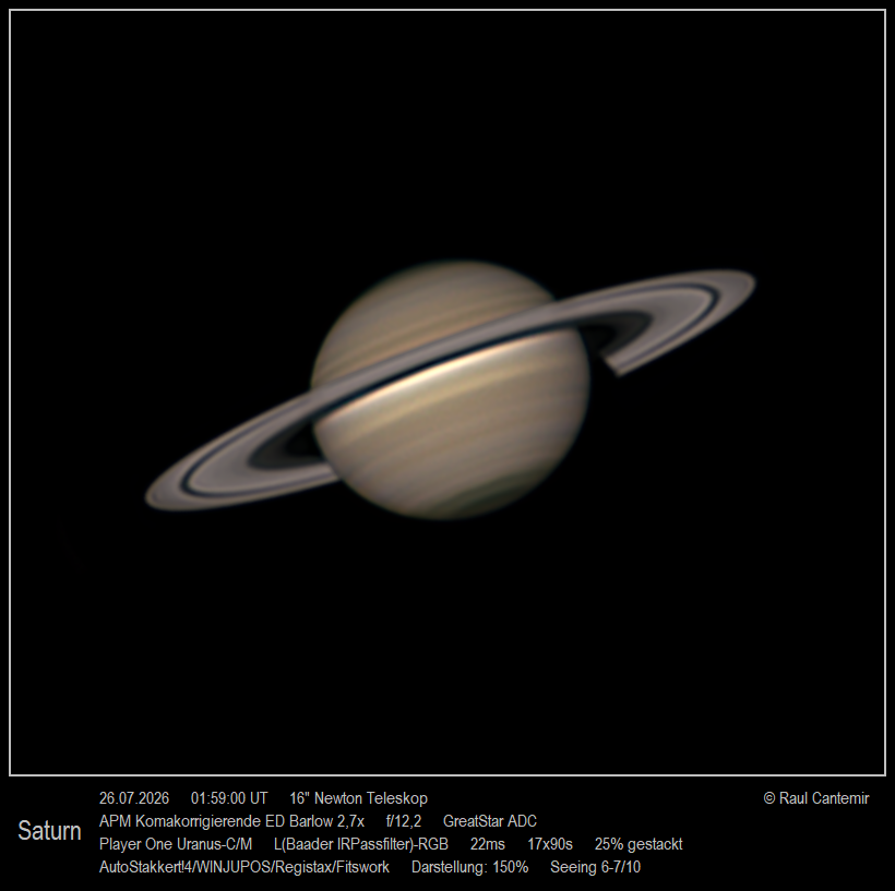 Saturn 26.07.2026