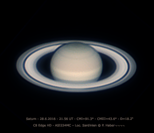 Saturn aus südlichen Gefilden
