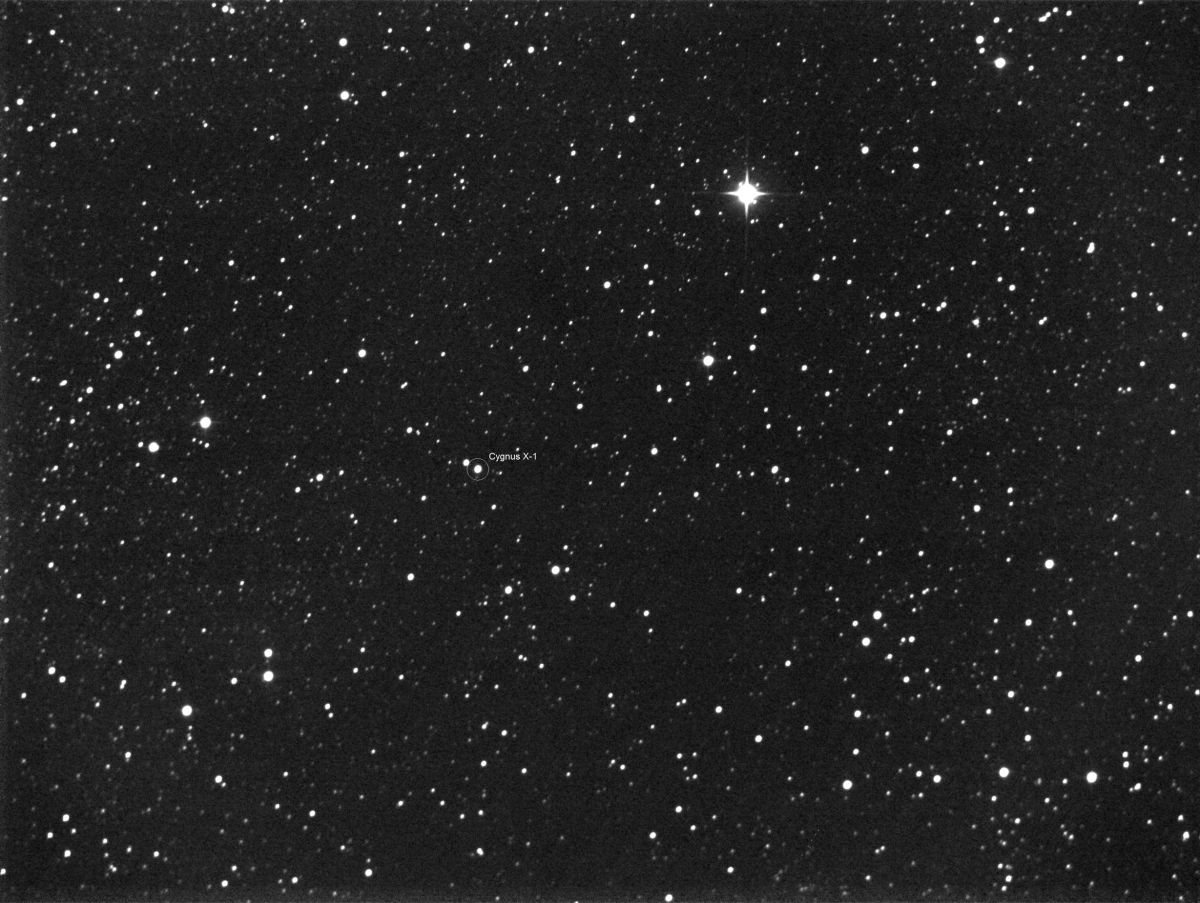 Schwazes Loch Cygnus X-1