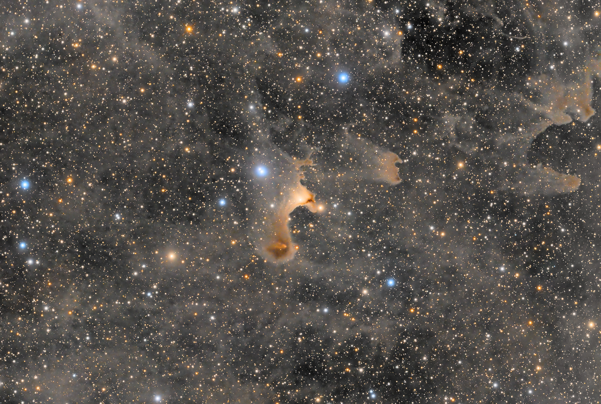 SH2-136 - The Ghost Nebula