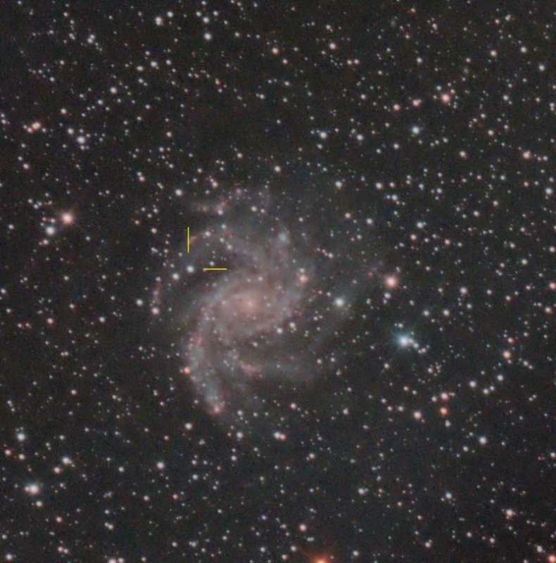 SN 2017eaw in NGC 6946