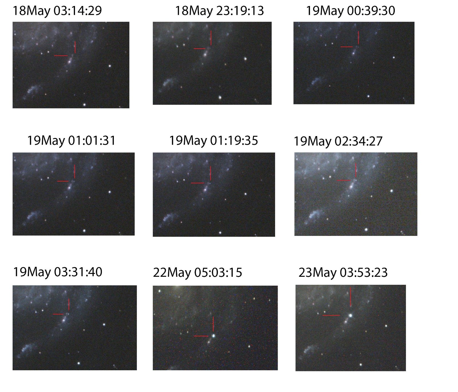 SN in M101 timline