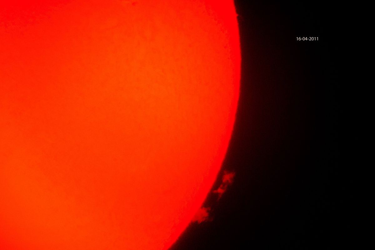Sonne am 16-04