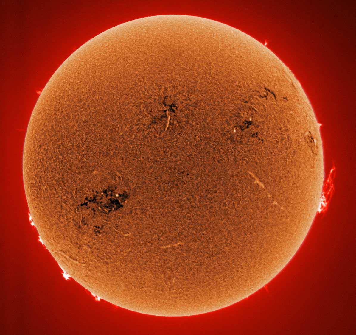 Sonne am 25.2.2014