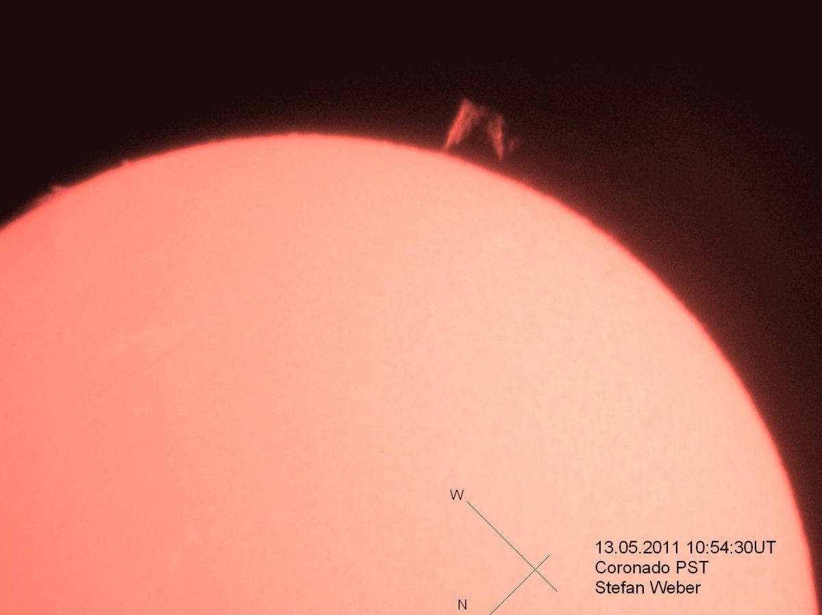 Sonne Ha 13.05.2011 10:54:30 UT