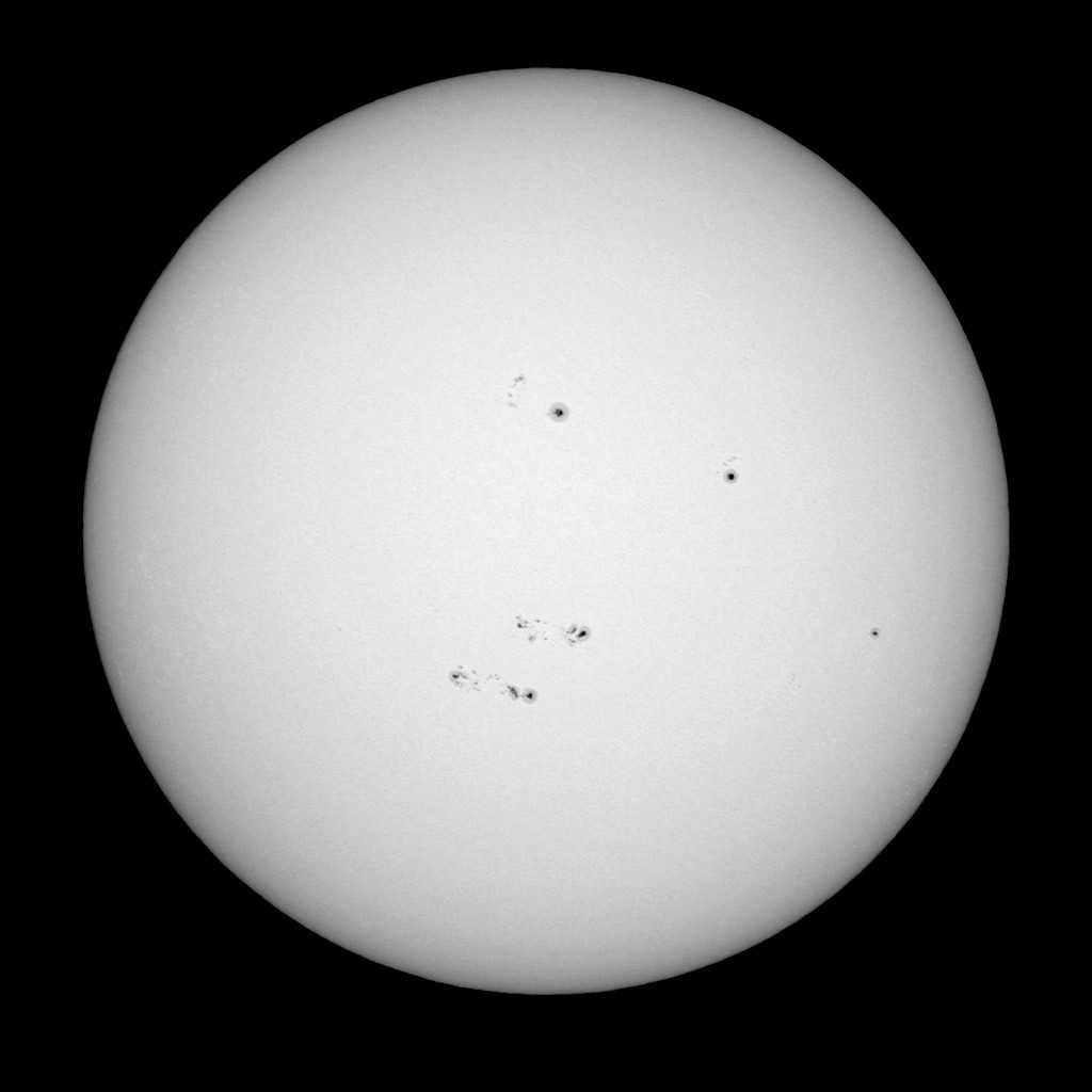 Sonne - heute mit Sommersprossen