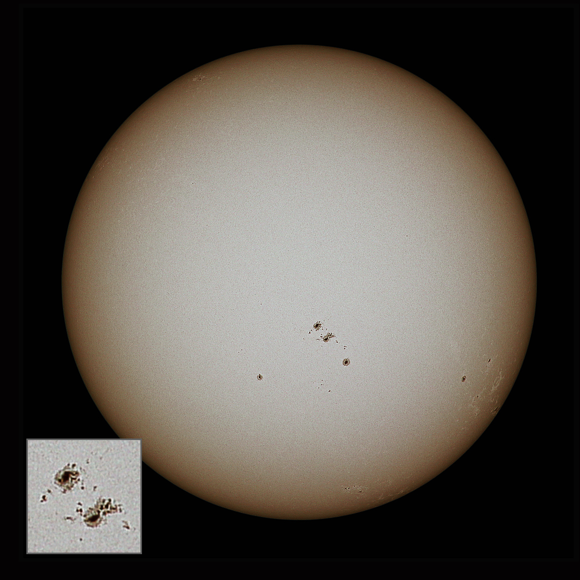 Sonne im Weißlich 27.4.24