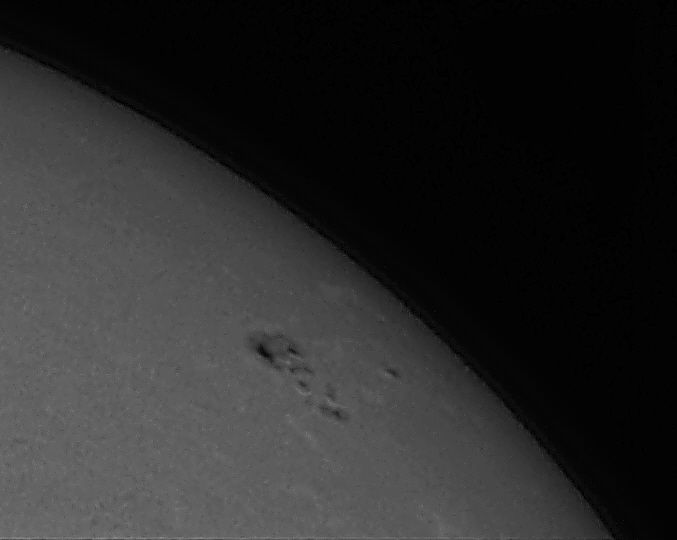Sonne im Weißlicht am 06 06 13