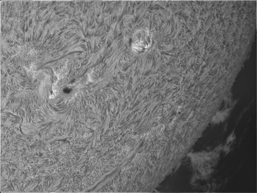 Sonne in HA vom 08.05.13