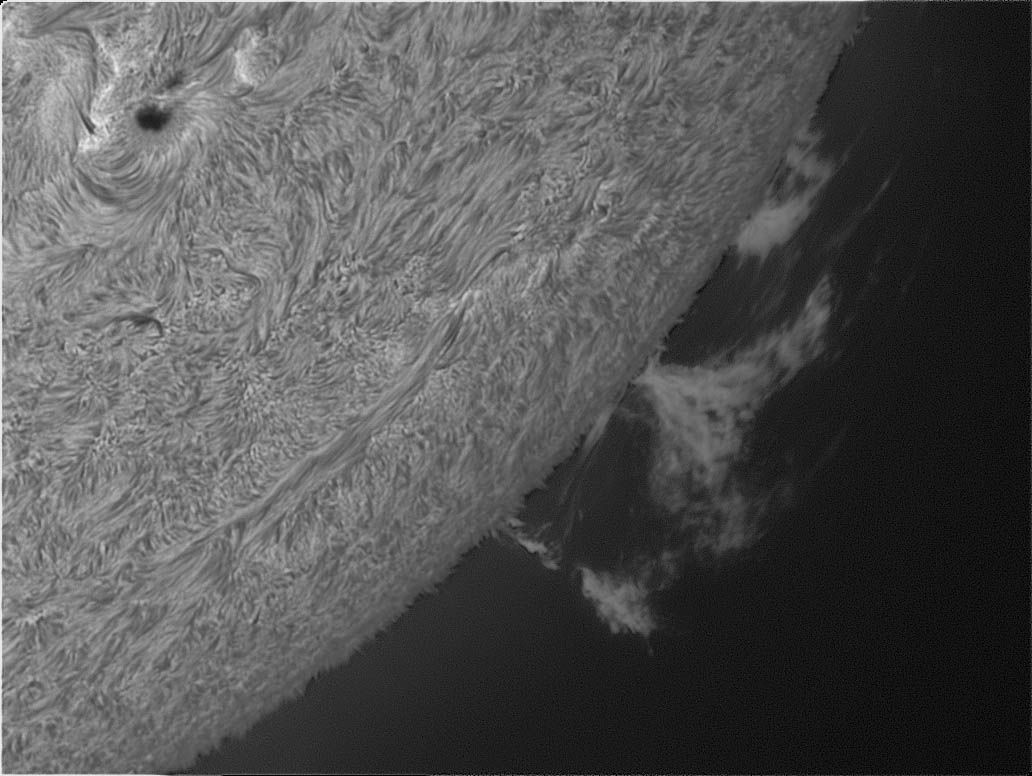 Sonne in HA vom 08.05.13