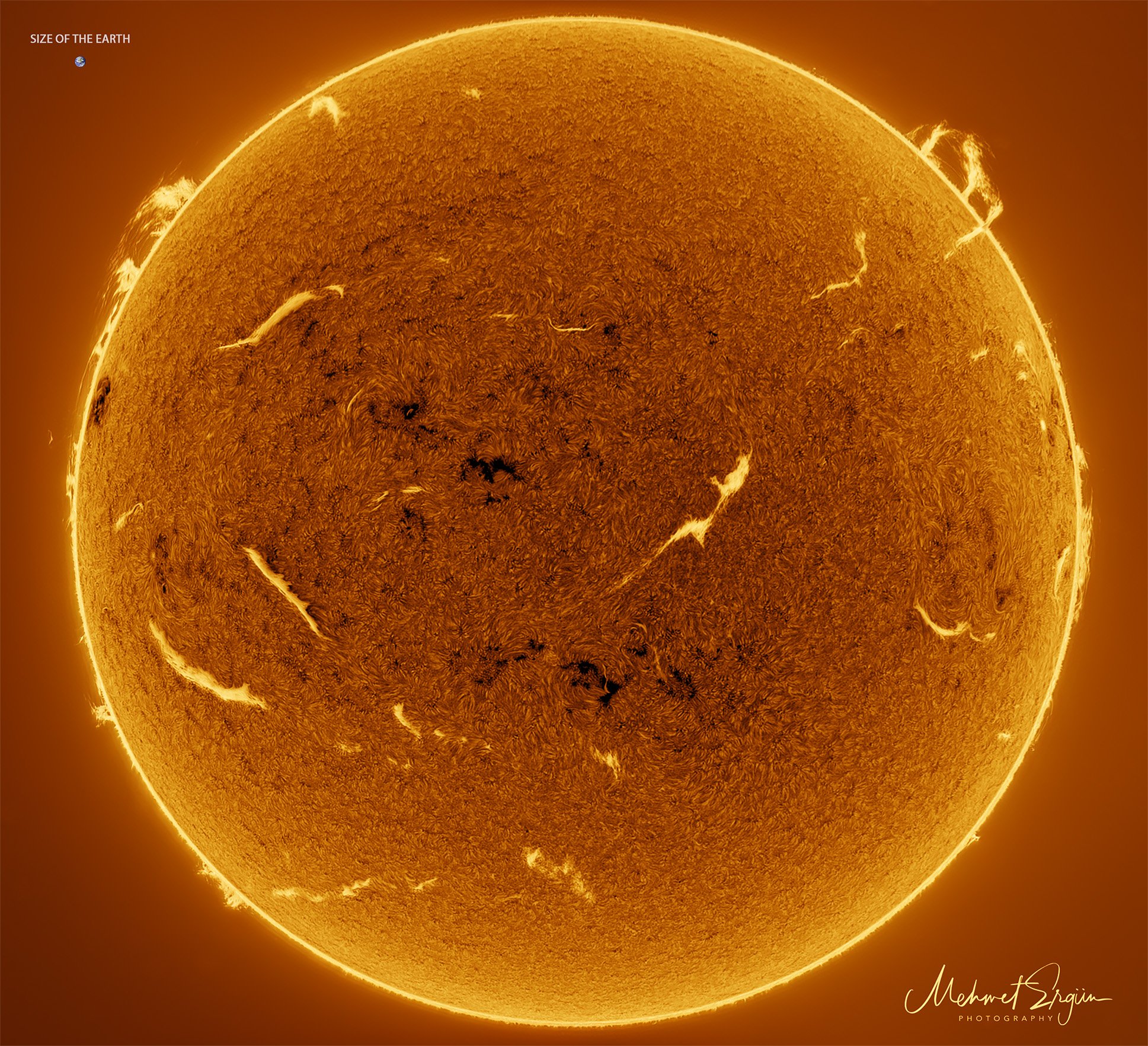 Sonne in Halpha 13.05.2025