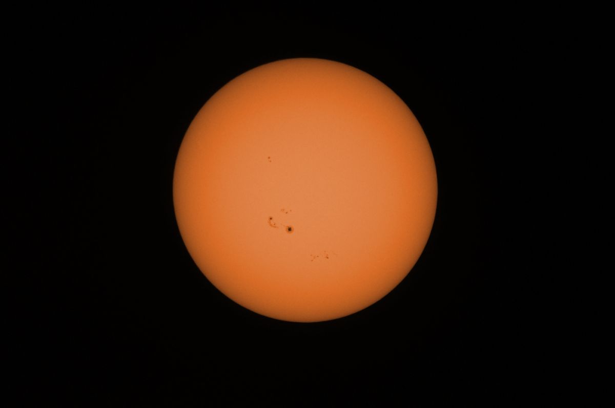 Sonne von heute Mittag, 14.6.2012