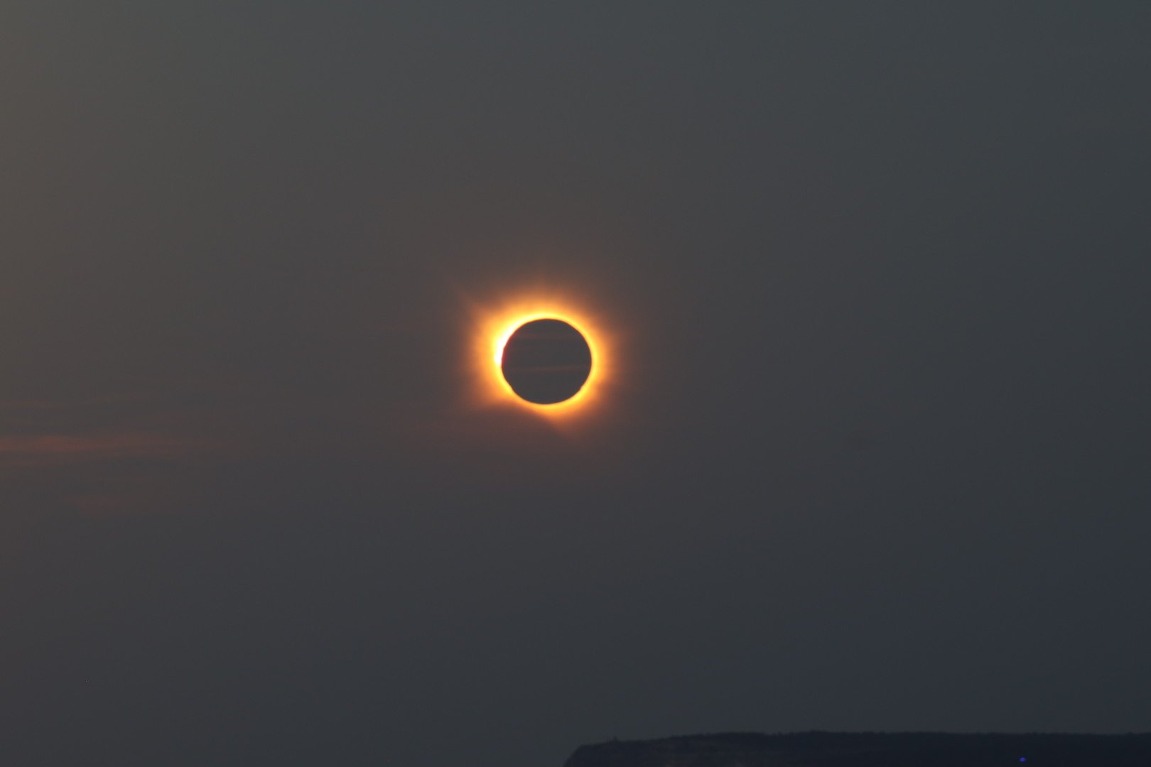 Sonnenfinsternis über Colonia de Sant Jordi