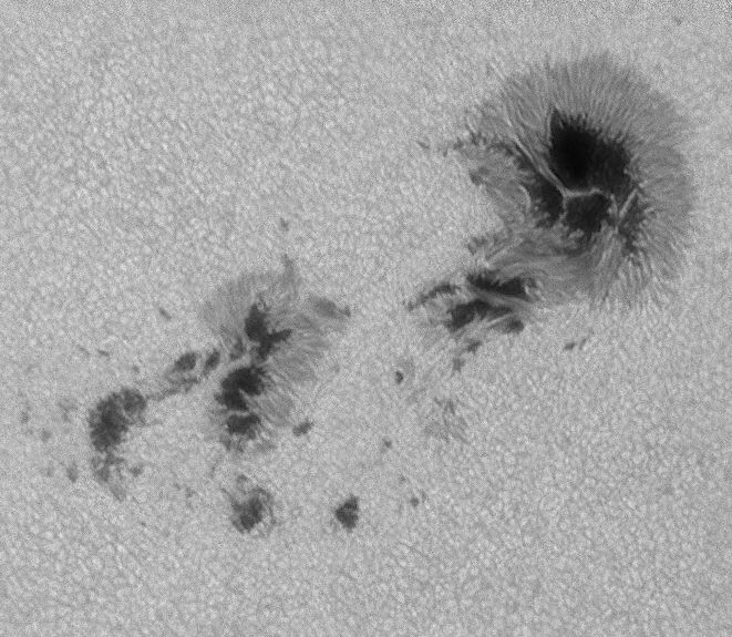 Sonnenfleck 05.05.2022