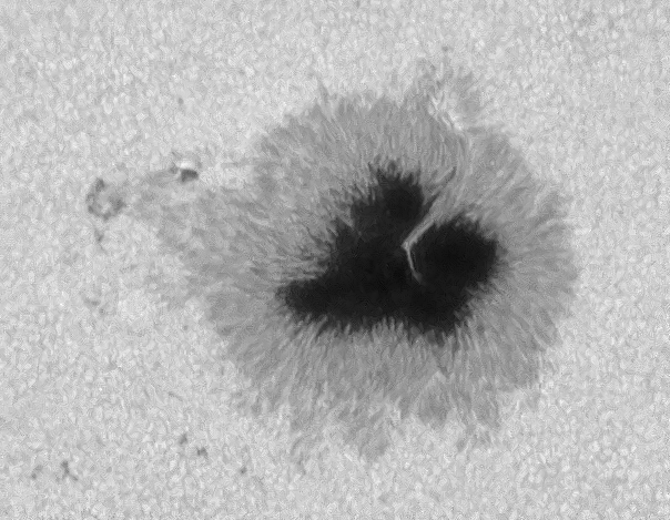 Sonnenfleck 14.4.16 - Neubearbeitung