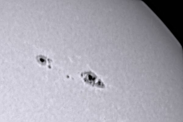Sonnenfleck(en) AR 1035 am 18.12.09