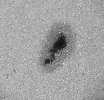 Sonnenfleck vom 21.09.15