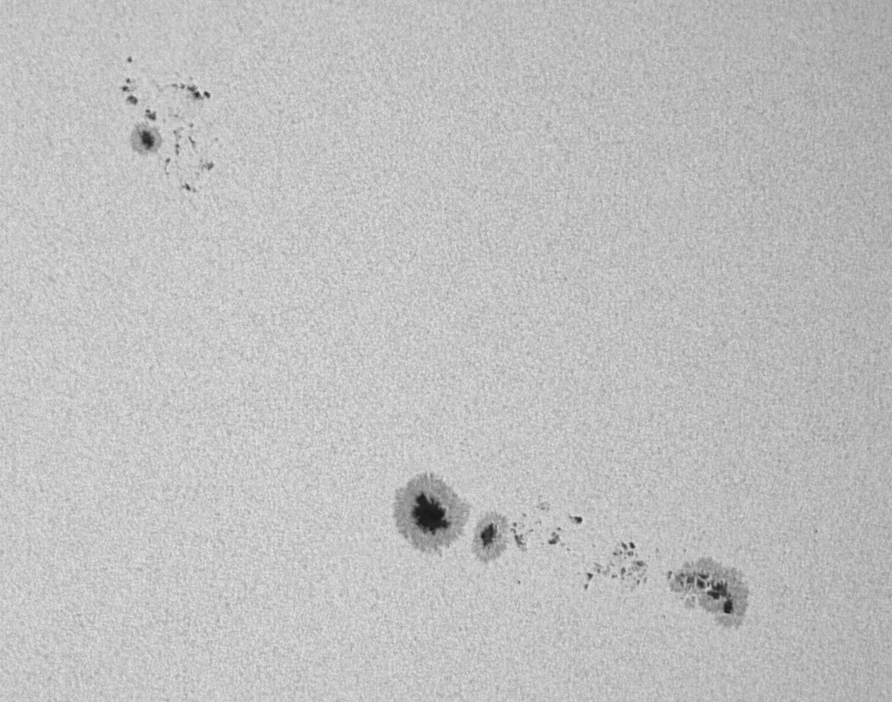 Sonnenflecken 03.09.2017