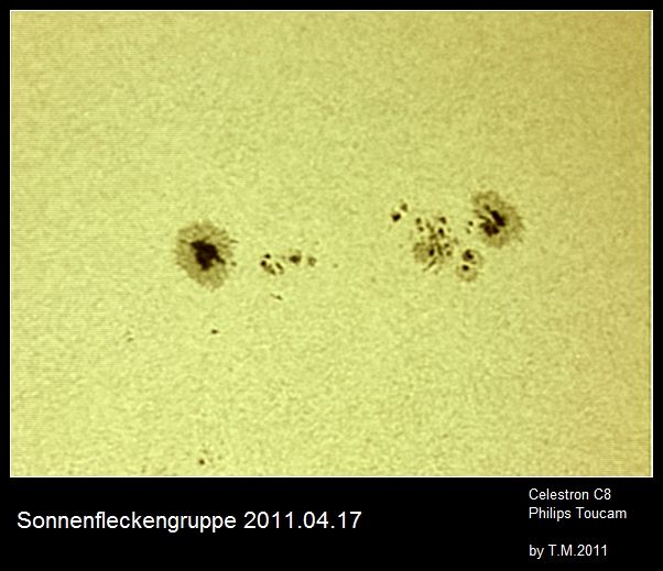 Sonnenflecken 17.04