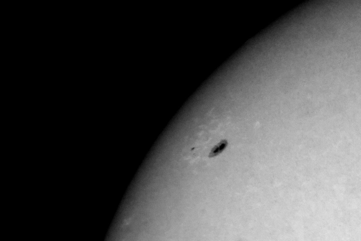 Sonnenflecken heute 19-05-2012