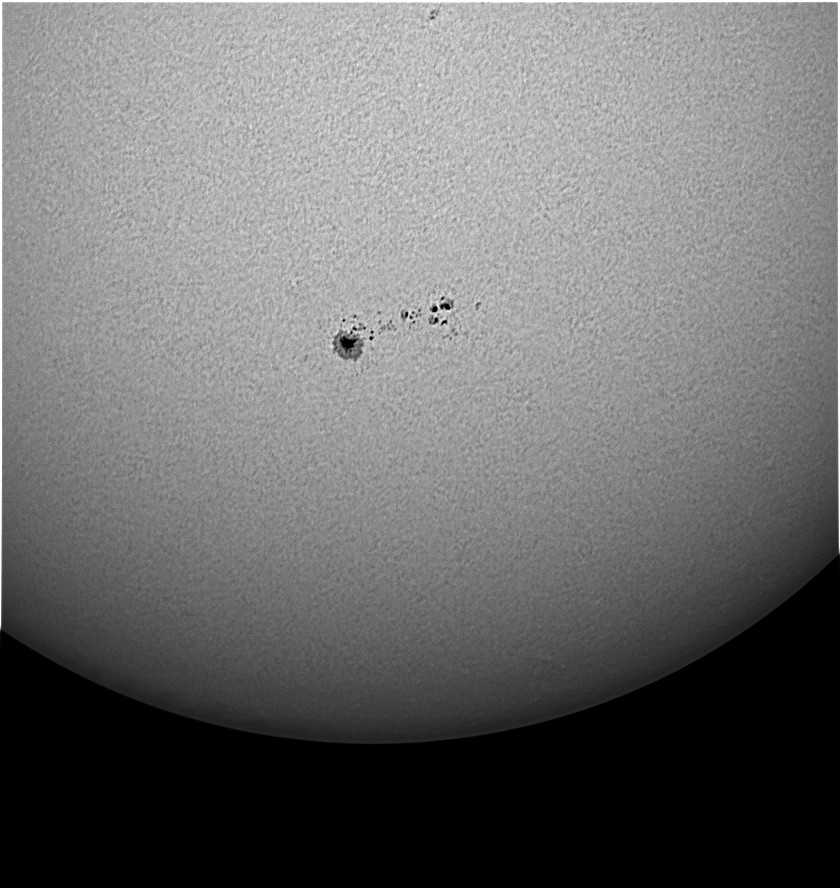 Sonnenflecken vom 17.06.2015