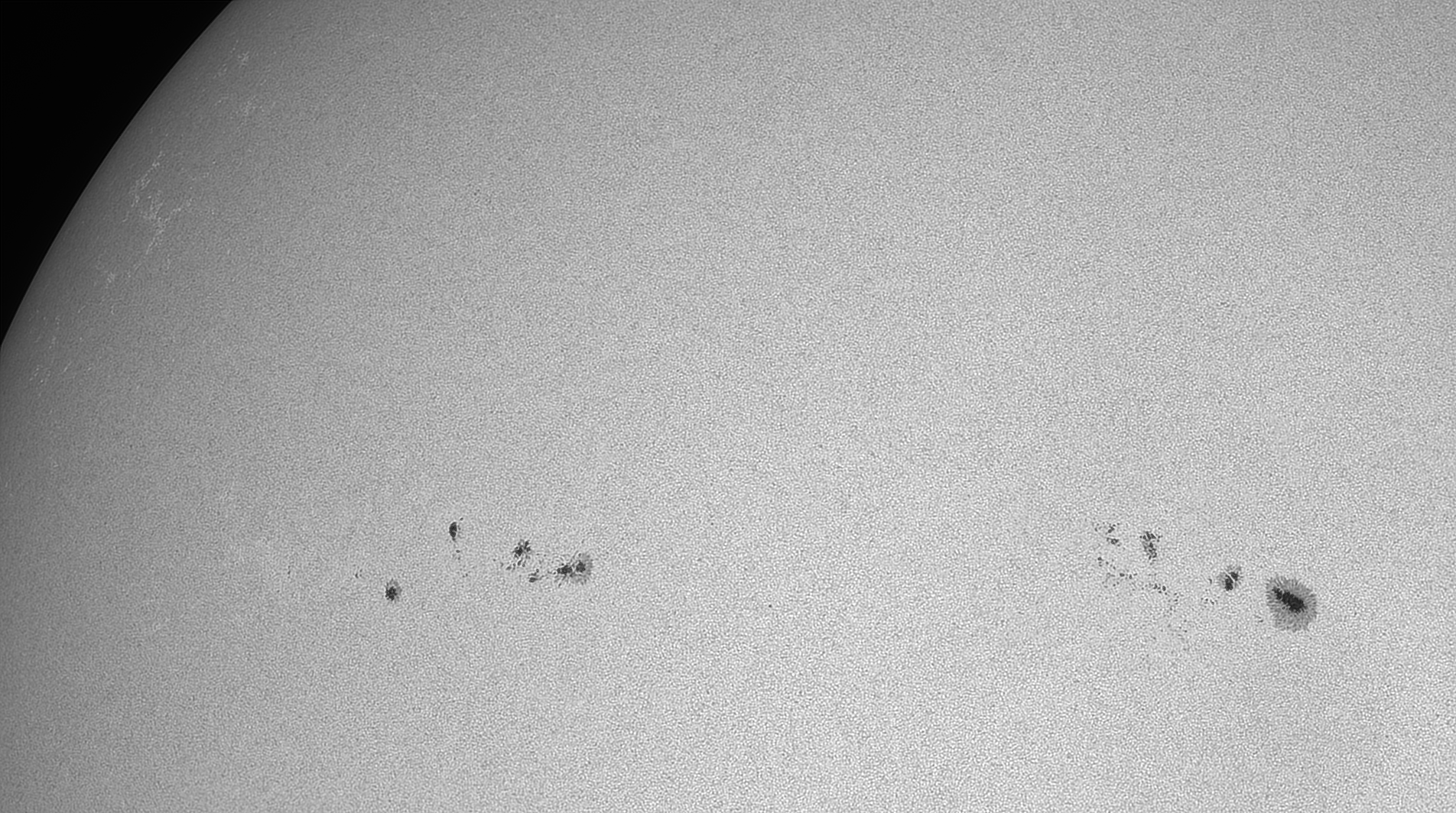 Sonnenfleckengruppe vom 17.07.2022
