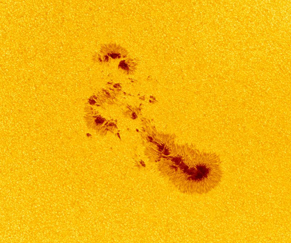 Sonnenfleckgruppe AR 2396